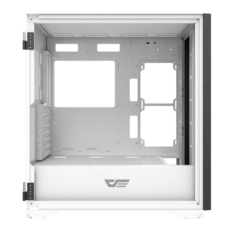 Gabinete Gamer Aigo DarkFlash DLX 21 Mesh Branco Lateral Vidro, DLX-21-MESH-WHITE