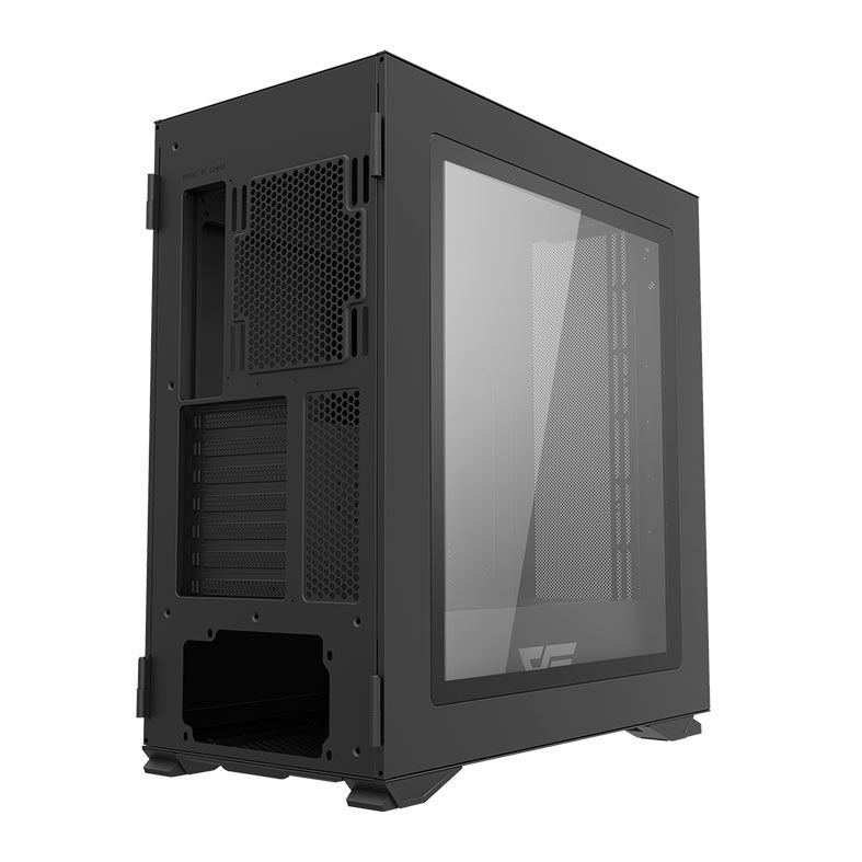 Gabinete Gamer Aigo Darkflash DLX200 Mesh, Full-Tower, Lateral de Vidro, Preto, DLX200