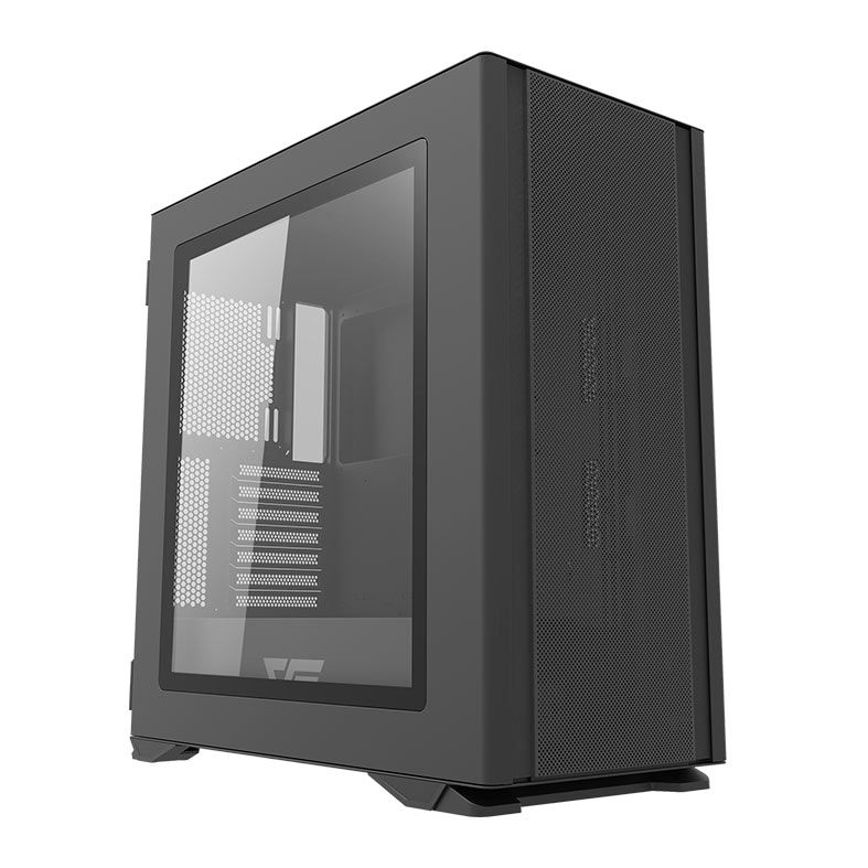 Gabinete Gamer Aigo Darkflash DLX200 Mesh, Full-Tower, Lateral de Vidro, Preto, DLX200