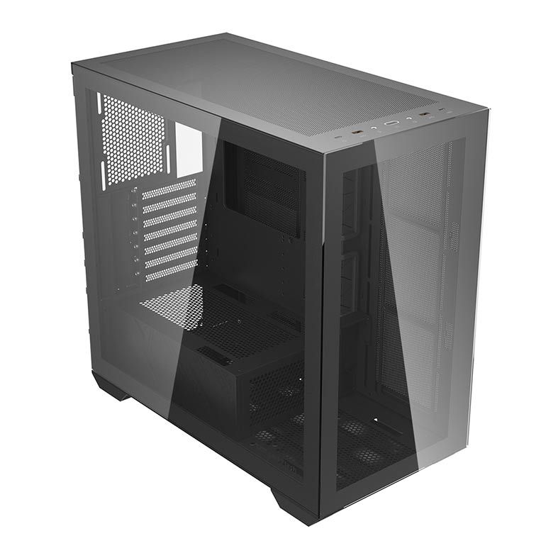 Gabinete Gamer Aigo Darkflash DLX 4000, Full-Tower, Lateral de Vidro, Preto, DLX4000-BK