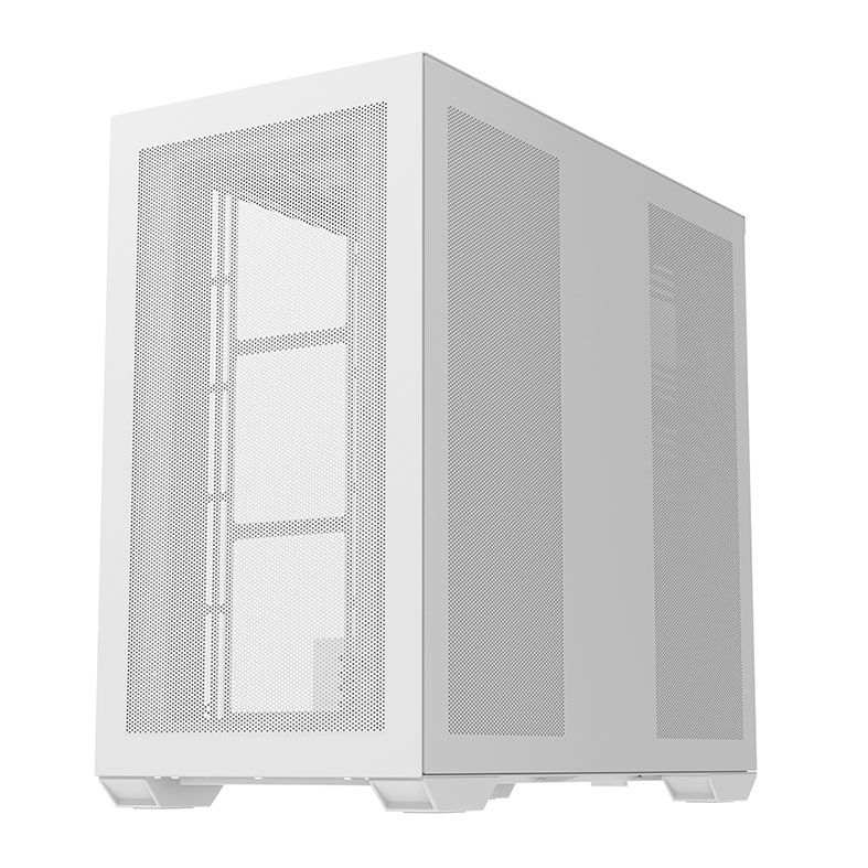 Gabinete Gamer Aigo Darkflash DLX 4000 Mesh, Full-Tower, Lateral de Vidro, Branco, DLX4000MESH-WH