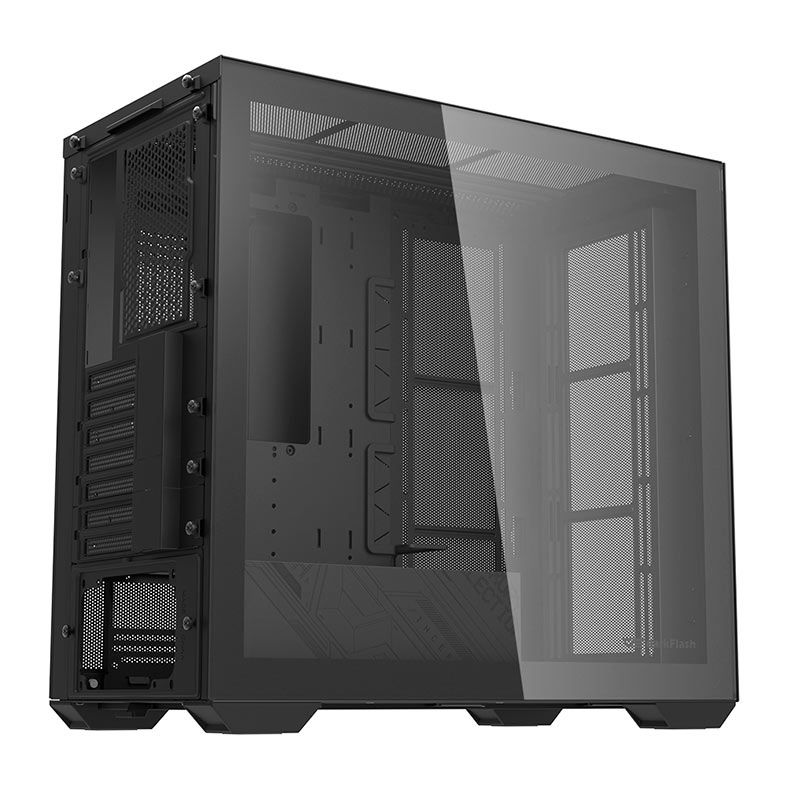 Gabinete Gamer Aigo Darkflash DLX 4000 Mesh, Full-Tower, Lateral de Vidro, Preto, DLX4000MESH
