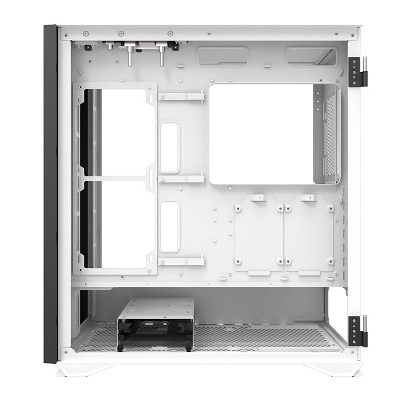 Gabinete Gamer Aigo DarkFlash DLX 21 Mesh Branco Lateral Vidro, DLX-21-MESH-WHITE