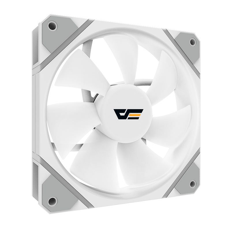 Ventoinha Aigo Darkflash DM12 F, ARGB, 120mm, Branco, DM12F-WH