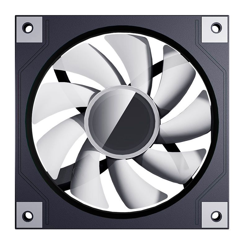 Ventoinha Aigo Darkflash DM20, ARGB, 120mm, Preto, DM20-ARGB-BK