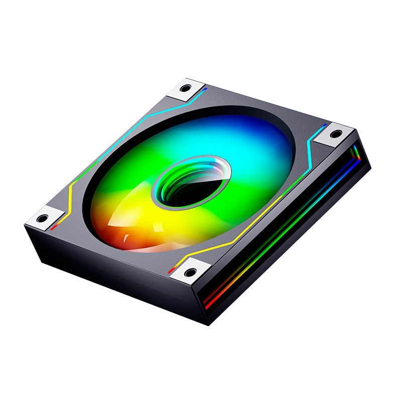 Ventoinha Aigo Darkflash DM20, ARGB, 120mm, Preto, DM20-ARGB-BK