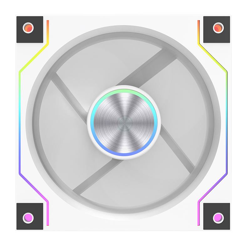 Ventoinha Aigo Darkflash DM20 Line, ARGB, 120mm, Branco, DM20-LINE-WH