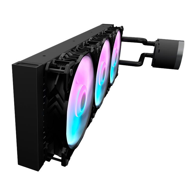 NATURAL ファンボード Water Cooler Aigo Darkflash Nebula DN-360, ARGB, 360mm, Preto, DN