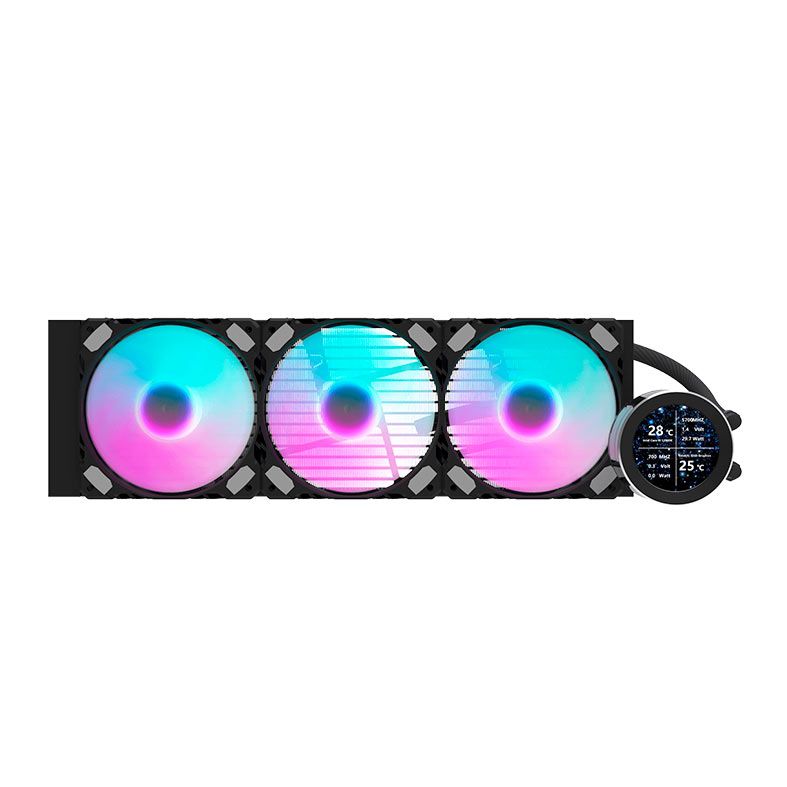 Water Cooler Aigo Darkflash DN360S, ARGB, 360mm, Preto, DN360S-BK