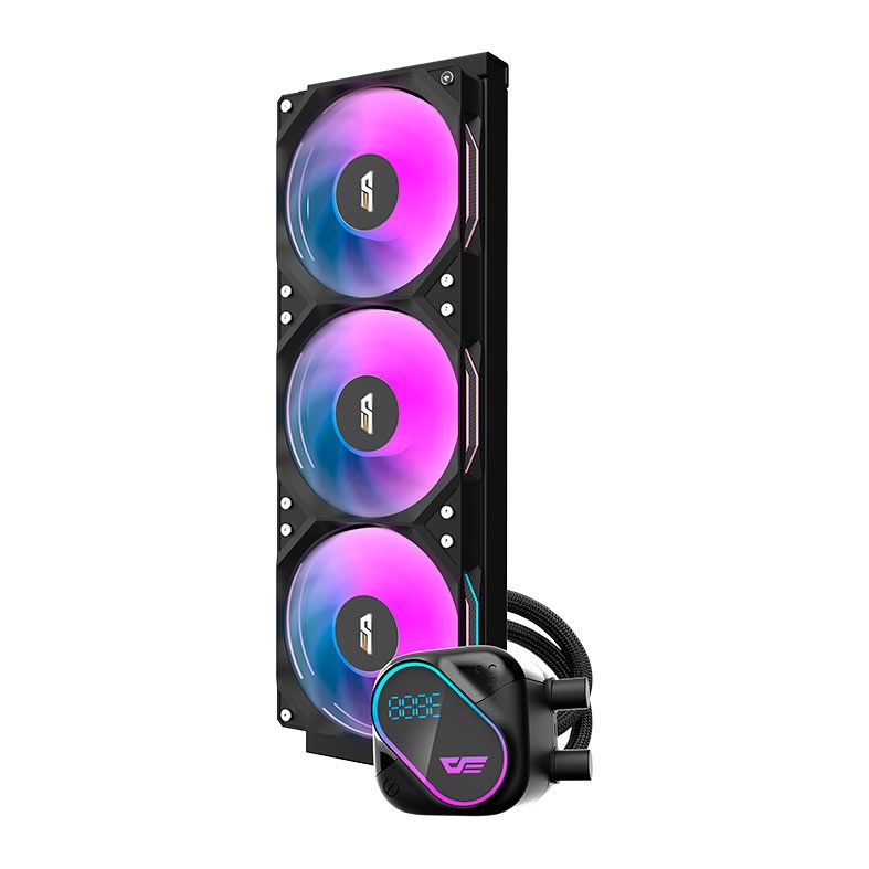 Water Cooler Aigo Darkflash DO360, ARGB, 360mm, Preto, DO-360-BK