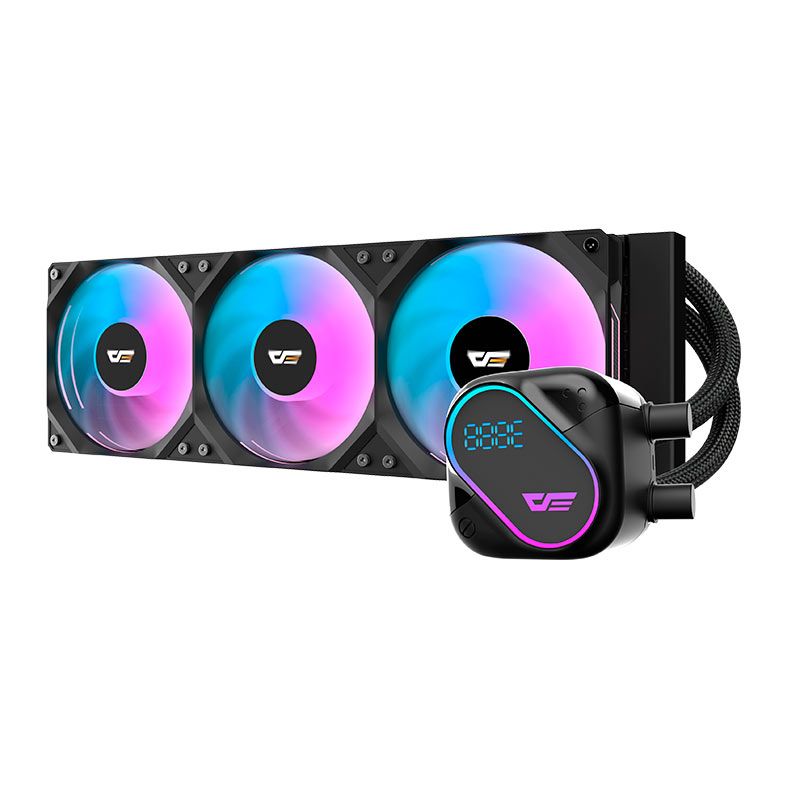 Water Cooler Aigo Darkflash DO360, ARGB, 360mm, Preto, DO-360-BK