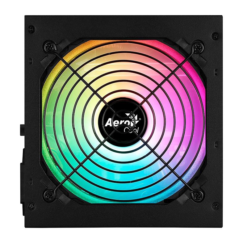 Fonte Aerocool Dorado, 550W, RGB, 80 Plus Gold, Preto, DORADO-550W