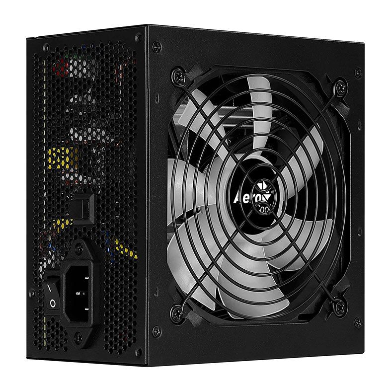 Fonte Aerocool Dorado, 550W, RGB, 80 Plus Gold, Preto, DORADO-550W