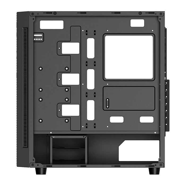 Gabinete Gamer Deepcool Matrexx 55 Mesh, RGB, Mid-Tower, Lateral de Vidro, Com 4 Fans, Preto, DP-ATX-MATREXX55-MESH-AR-4F