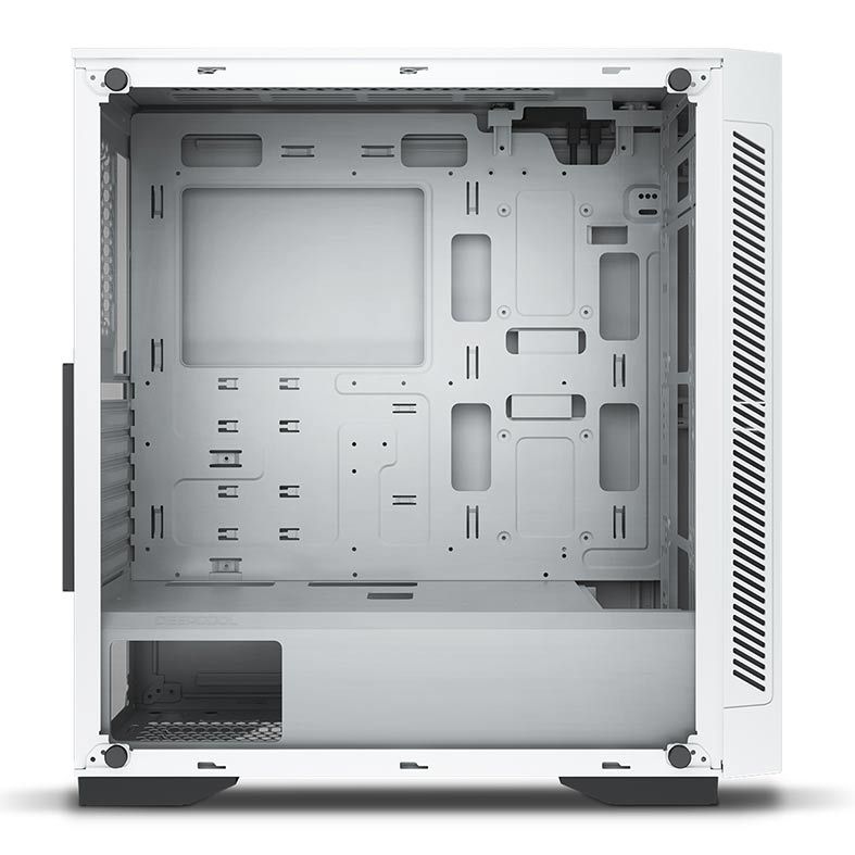 Gabinete DeepCool Matrexx 55 V3 ADD-RGB 3x120mm Vidro Temp Branco, DP-ATX-MATREXX55V3-AR-WH-3F