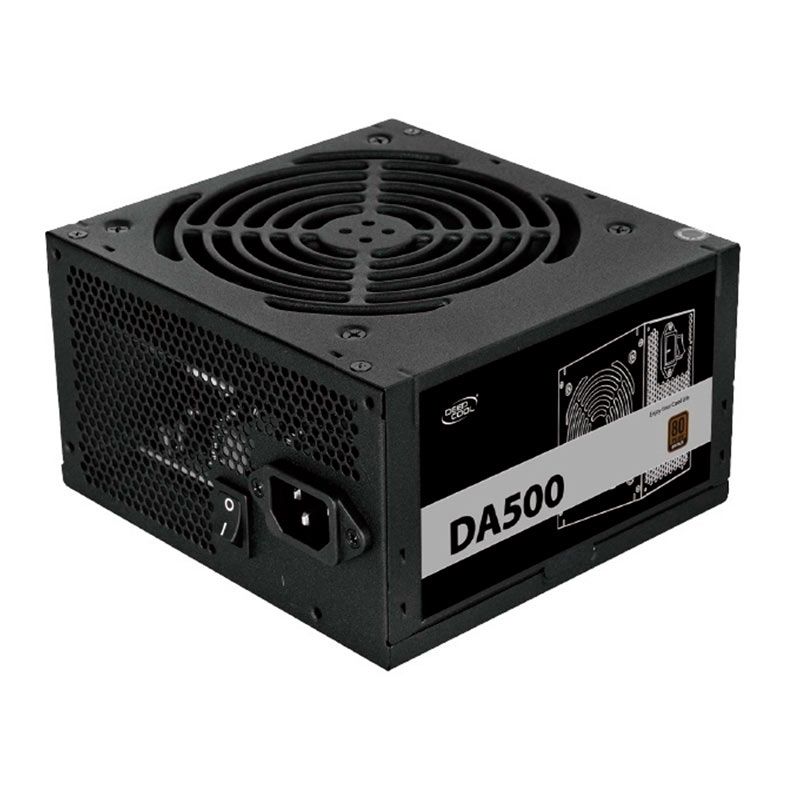 Fonte DeepCool DA500 ATX 80Plus Bronze 500W, DP-BZ-DA500N