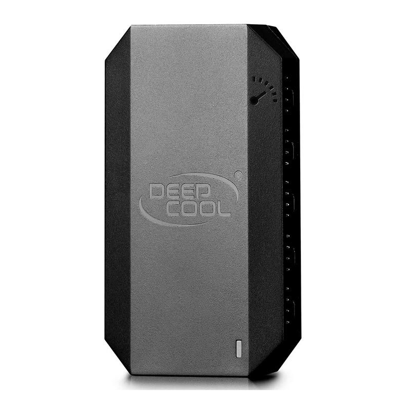 OPENBOX Controlador de Fan DeepCool FH-10 PWM com 10x 4 pinos, DP-F10PWM-HUB