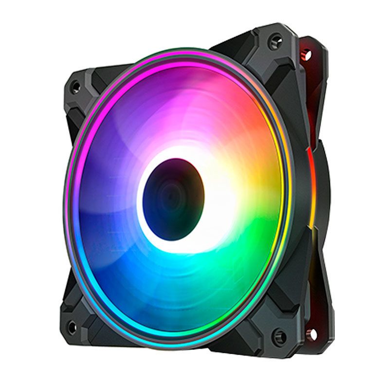 Kit Ventoinhas DeepCool Gamer Storm CF120 Plus 3x120mm A-RGB, DP-F12-AR-CF120P-3P