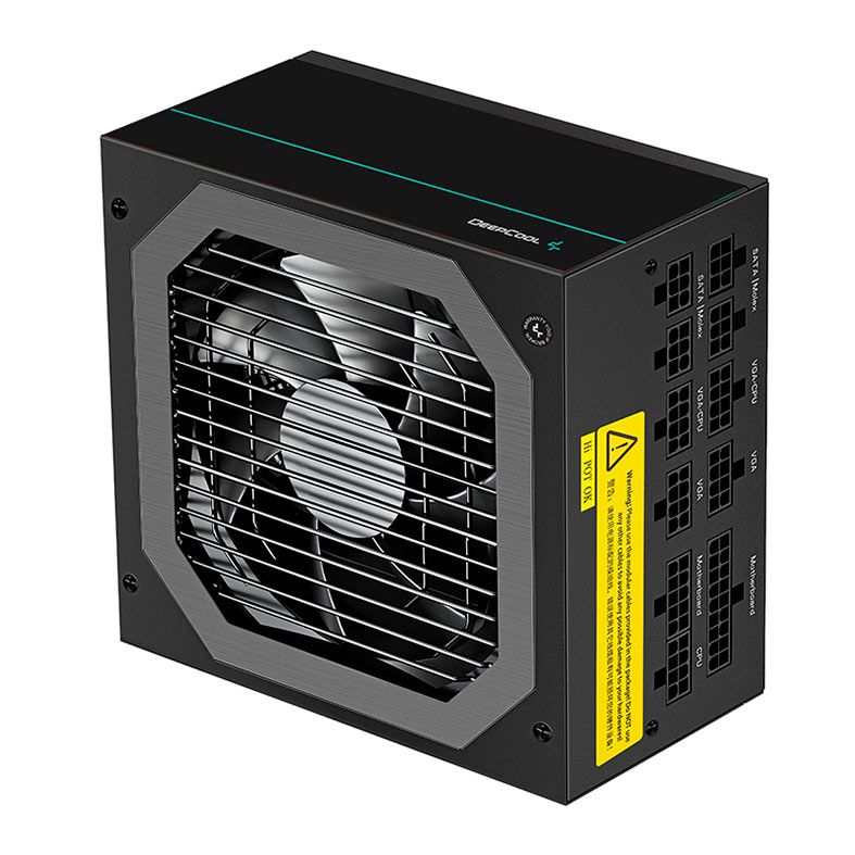 Fonte DeepCool DQ 650-M-V2L, 650W, Full-Modular, 80 Plus Gold, Preto, DP-GD-DQ650-M-V2L
