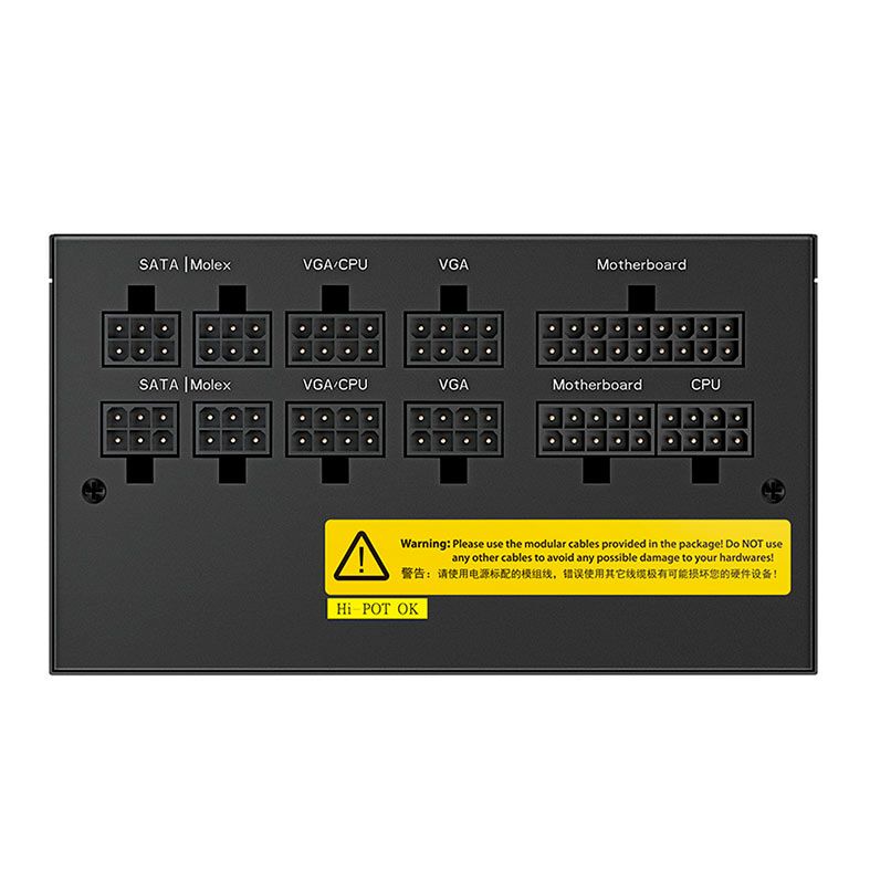 Fonte DeepCool DQ 650-M-V2L, 650W, Full-Modular, 80 Plus Gold, Preto, DP-GD-DQ650-M-V2L