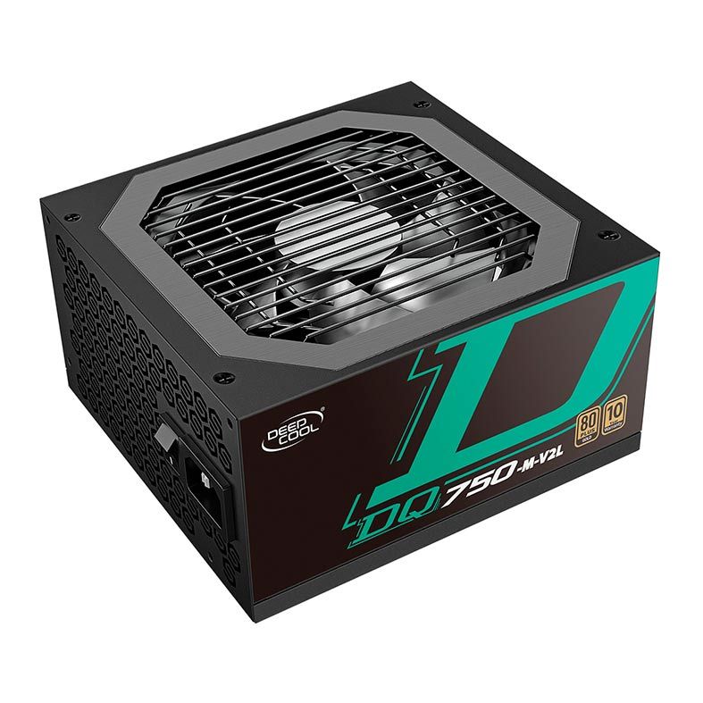 Fonte DeepCool DQ750 Full Modular 80Plus Gold, DP-GD-DQ750-M-V2L