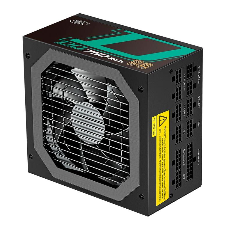 Fonte DeepCool DQ750 Full Modular 80Plus Gold, DP-GD-DQ750-M-V2L