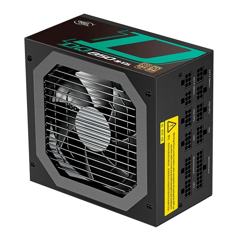 Fonte DeepCool DQ850 Full Modular 80Plus Gold, DP-GD-DQ850-M-V2L