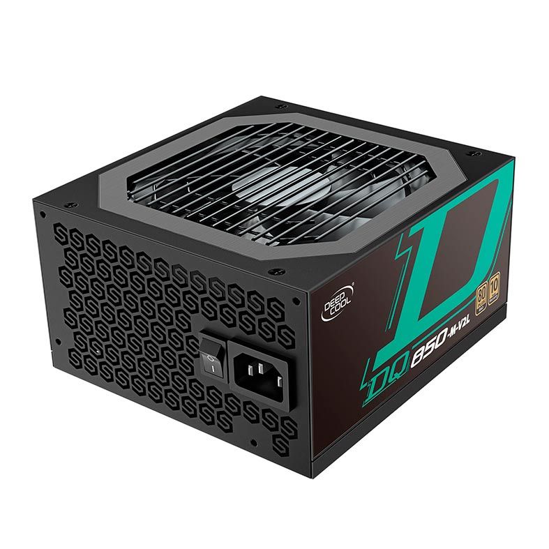 Fonte DeepCool DQ850 Full Modular 80Plus Gold, DP-GD-DQ850-M-V2L