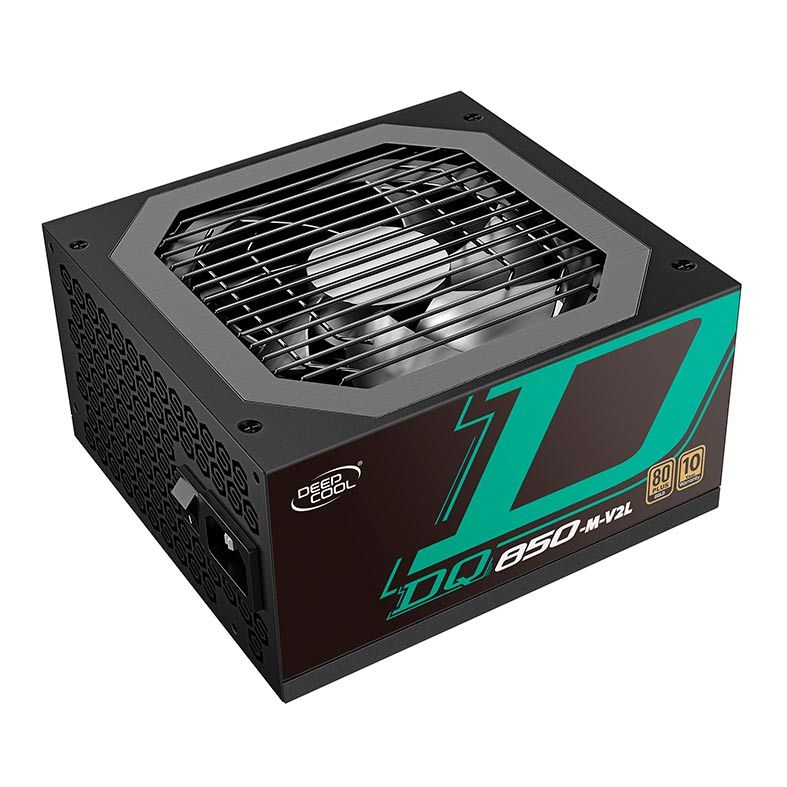 Fonte DeepCool DQ850 Full Modular 80Plus Gold, DP-GD-DQ850-M-V2L