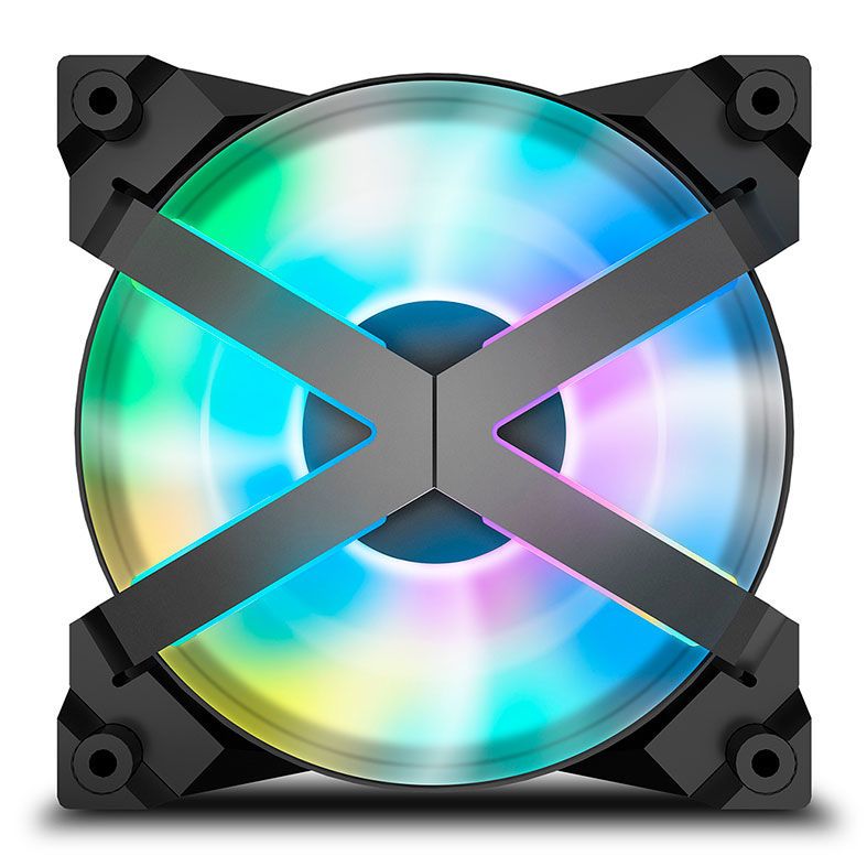 Kit Ventoinhas DeepCool GamerStorm MF120 GT 3x120 A-RGB, DP-GS-F12-AR-MF120GT-3P