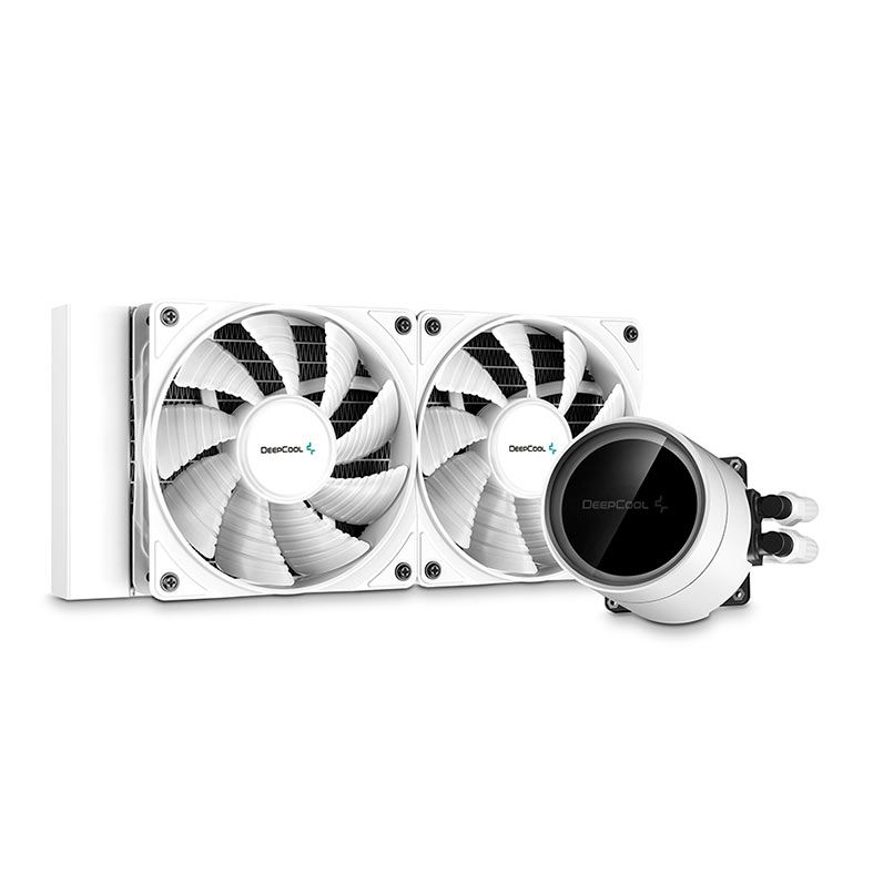 Water Cooler DeepCool Castle 240EX A-RGB, 240mm, Branco, DP-GS-H12W-CSL240EX-AR-WH