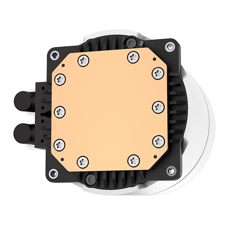 Water Cooler DeepCool Castle 240EX A-RGB, 240mm, Branco, DP-GS-H12W-CSL240EX-AR-WH