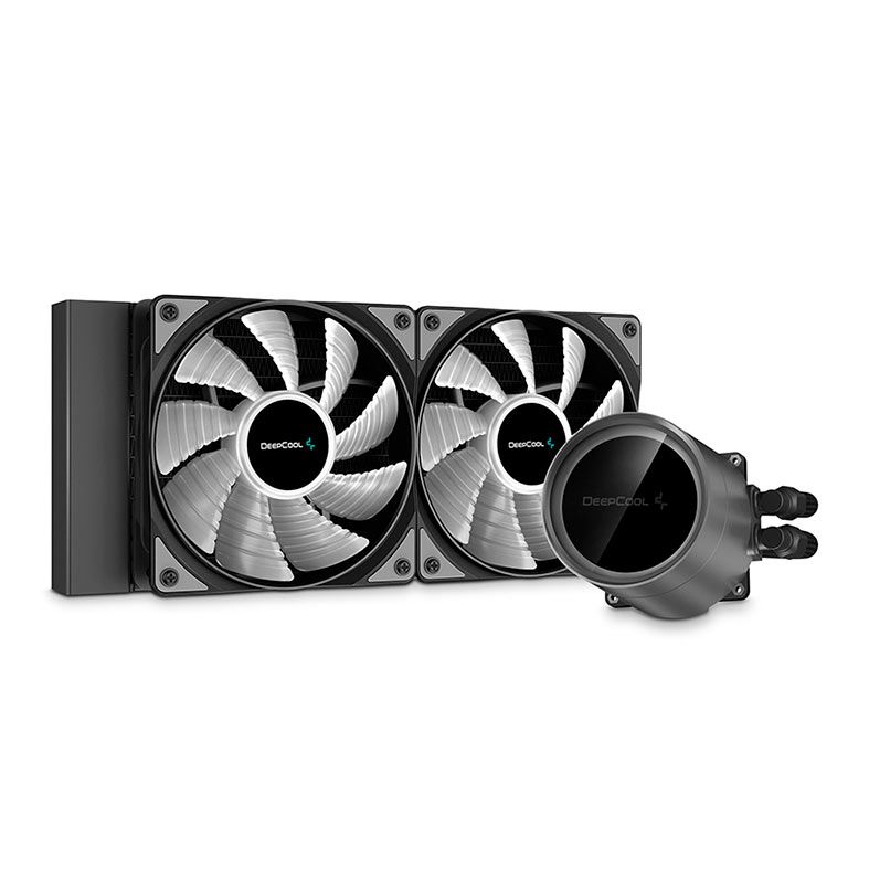 Water Cooler DeepCool Castle 240EX A-RGB, 240mm, Preto, DP-GS-H12W-CSL240EX-AR