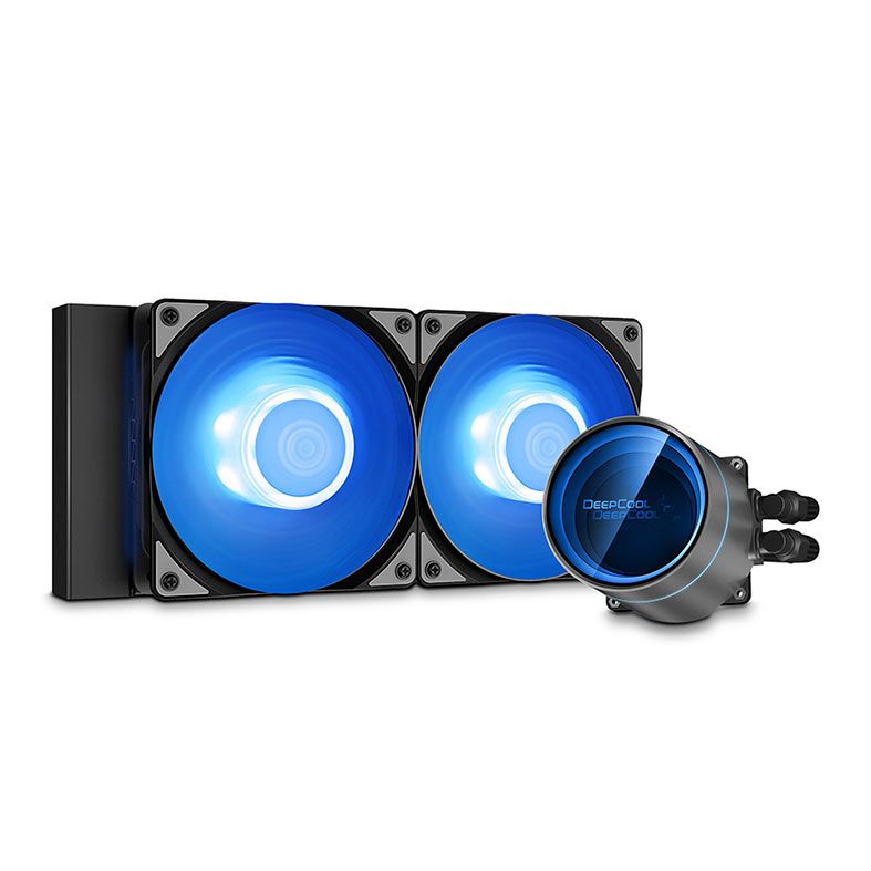 Water Cooler DeepCool Castle 240EX A-RGB, 240mm, Preto, DP-GS-H12W-CSL240EX-AR