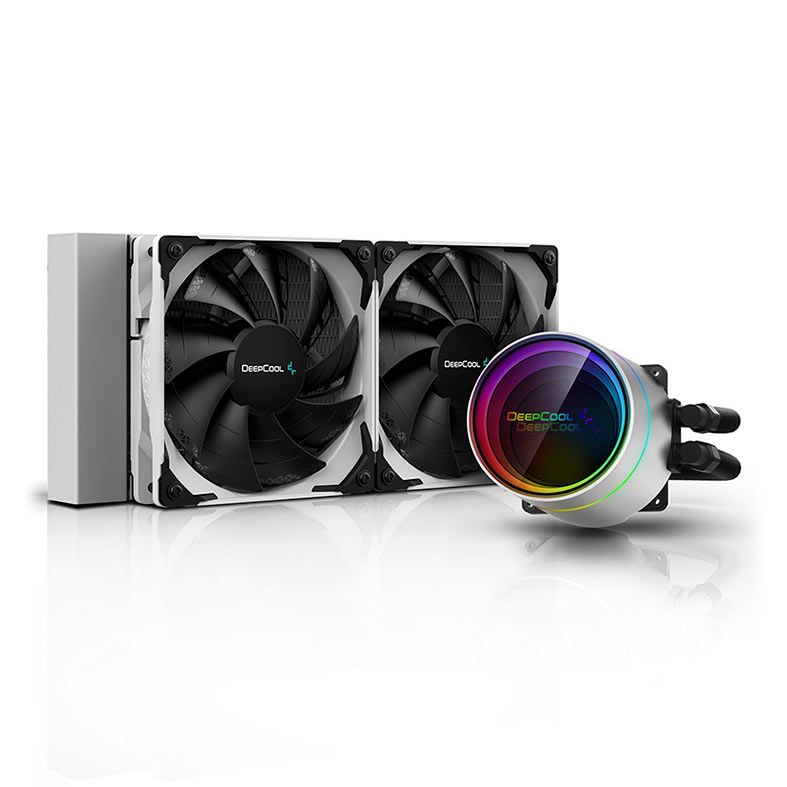 Water Cooler GamerStorm DeepCool Castle 240 EX WHITE, DP-GS-H12W-CSL240EXWH