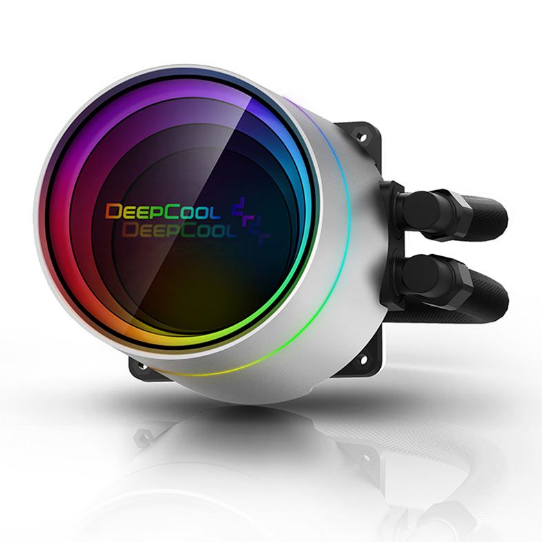 Water Cooler GamerStorm DeepCool Castle 240 EX WHITE, DP-GS-H12W-CSL240EXWH
