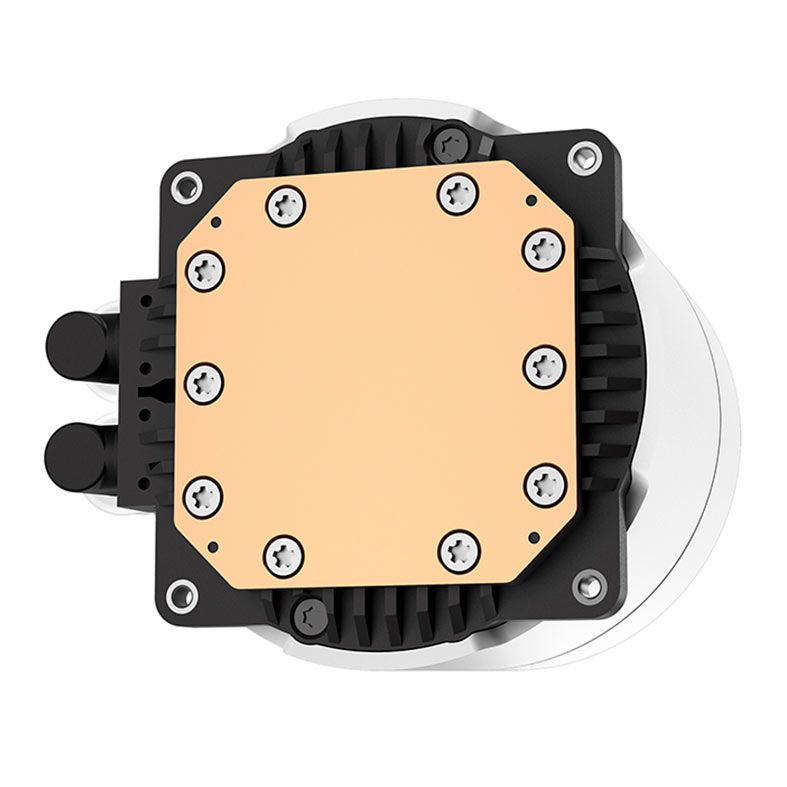 Water Cooler DeepCool Castle 360EX A-RGB, 360mm, Branco, DP-GS-H12W-CSL360EX-AR-WH
