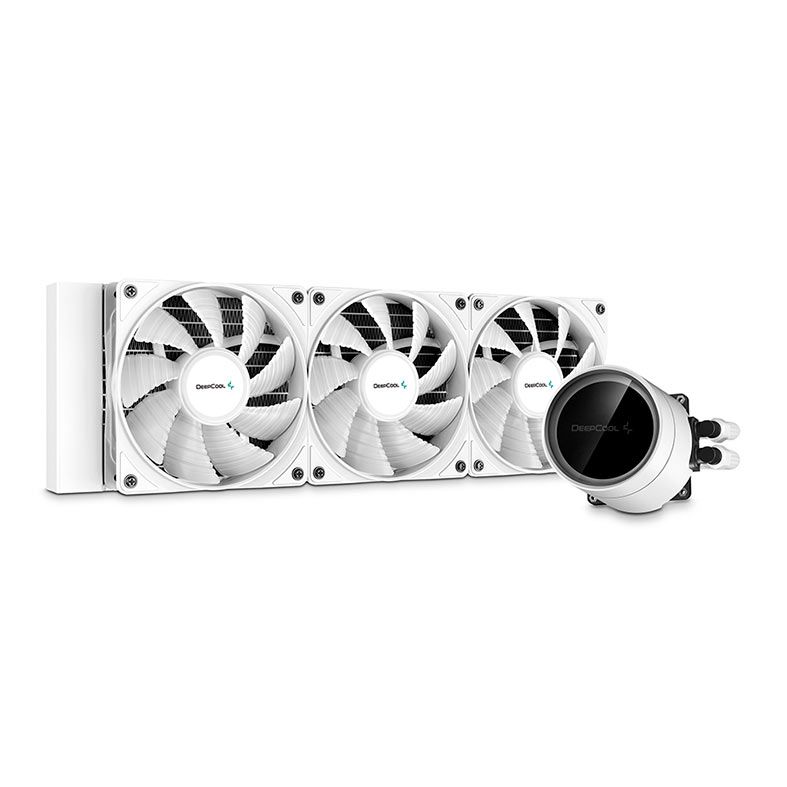 Water Cooler DeepCool Castle 360EX A-RGB, 360mm, Branco, DP-GS-H12W-CSL360EX-AR-WH