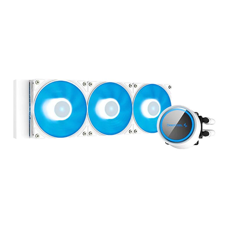 Water Cooler DeepCool Gammaxx L360 A-RGB, 360mm, Branco, DP-H12CF-GL360-ARGB-WH