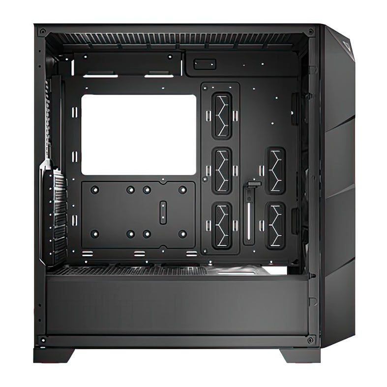 Gabinete Gamer Antec DP503, RGB, Mid-Tower, Lateral de vidro, Com 3 Fans, Preto, DP503