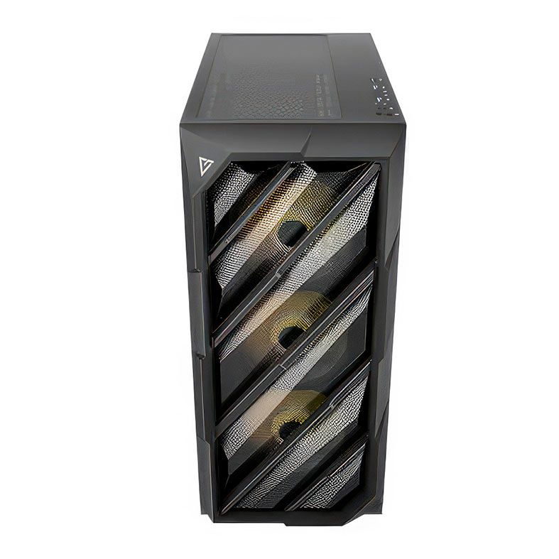 Gabinete Gamer Antec DP503, RGB, Mid-Tower, Lateral de vidro, Com 3 Fans, Preto, DP503