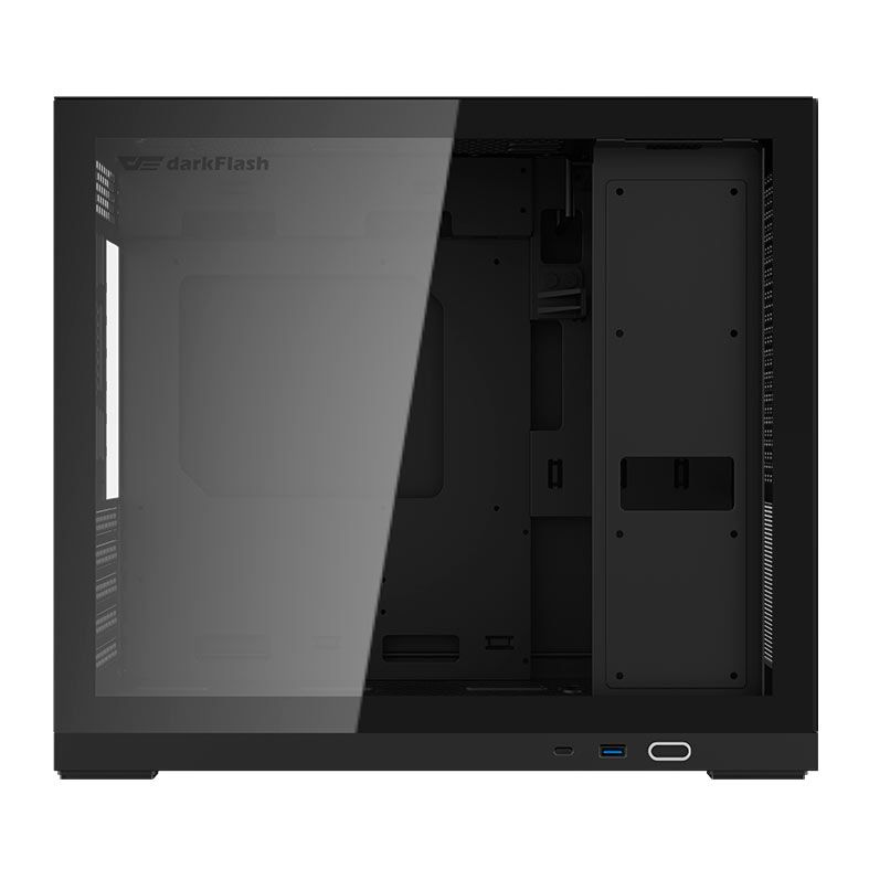 Gabinete Gamer Aigo Darkflash DS210, Mid-Tower, Lateral de Vidro, Preto, DS210-BLACK