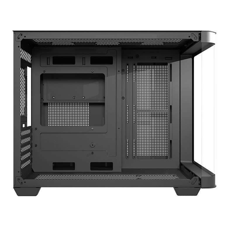 Gabinete Gamer Aigo DarkFlash DPW90M, Mini-Tower, Lateral de Vidro, Preto, DPW90M-BK