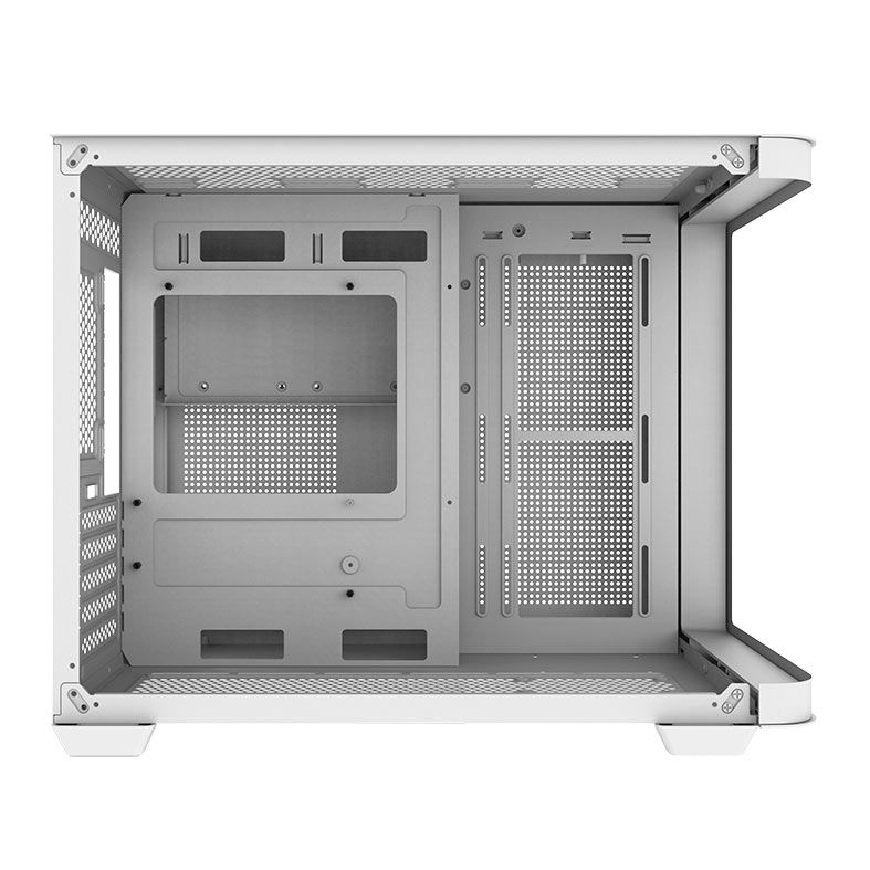 Gabinete Gamer Aigo DarkFlash DPW90M, Mini-Tower, Lateral de Vidro, Branco, DPW90M-WH