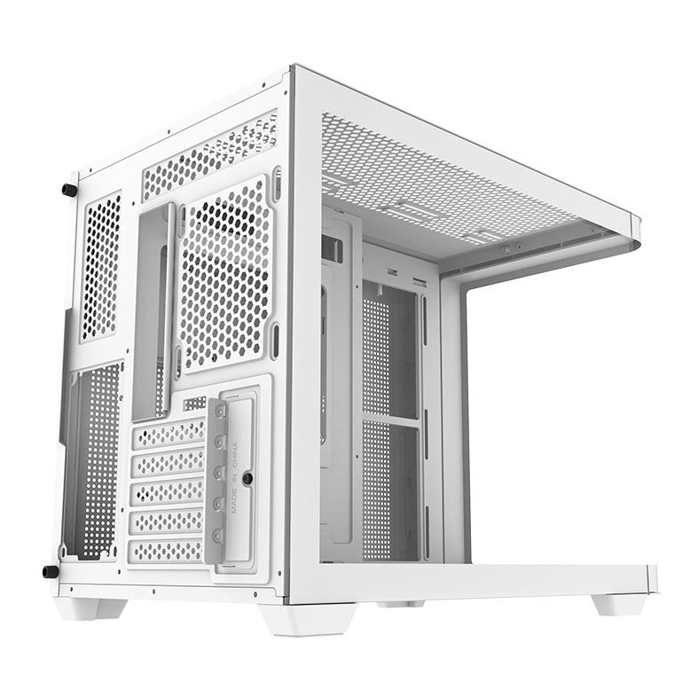Gabinete Gamer Aigo DarkFlash DPW90M, Mini-Tower, Lateral de Vidro, Branco, DPW90M-WH
