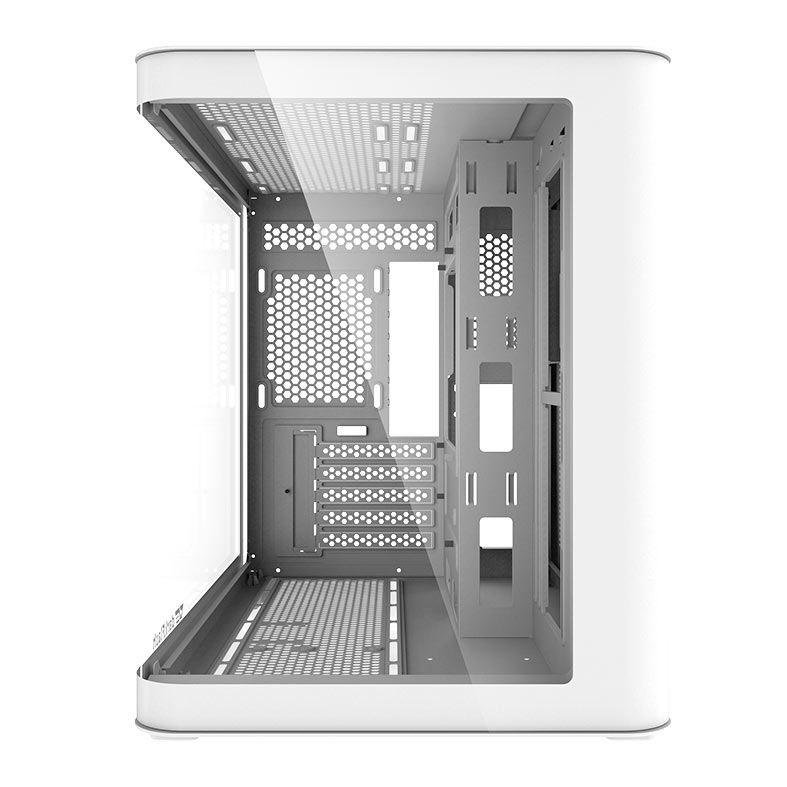 Gabinete Gamer Aigo DarkFlash DPW90M, Mini-Tower, Lateral de Vidro, Branco, DPW90M-WH