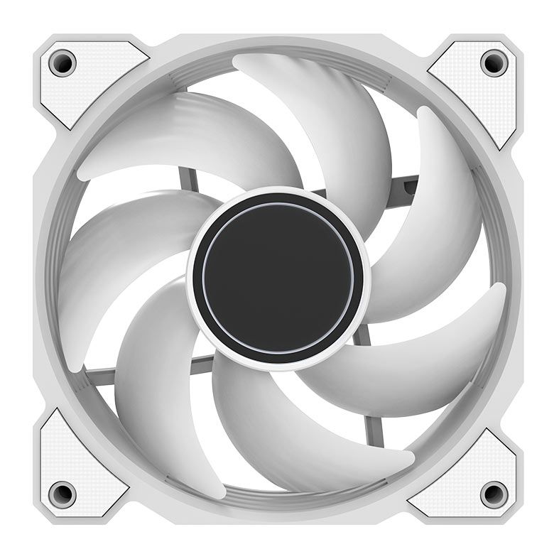Ventoinha Aigo Darkflash DR08, ARGB, 120mm, Branco, DR08-ARGB-WH
