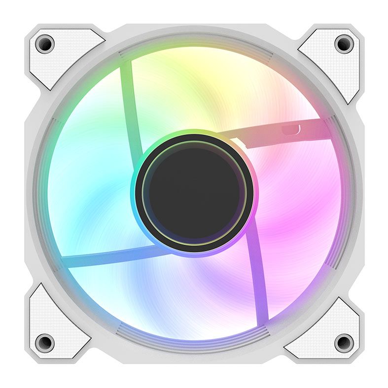 Ventoinha Aigo Darkflash DR08, ARGB, 120mm, Branco, DR08-ARGB-WH
