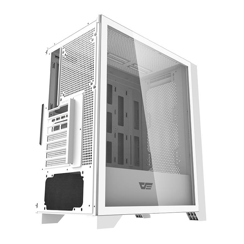 Gabinete Gamer Aigo Darkflash DRX70 Mesh, Mid-Tower, Lateral de Vidro, Branco, DRX70MESH-WH