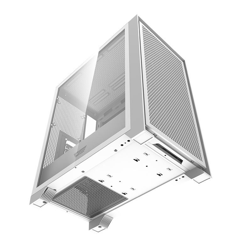 Gabinete Gamer Aigo Darkflash DRX70 Mesh, Mid-Tower, Lateral de Vidro, Branco, DRX70MESH-WH
